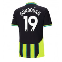 Dres Manchester City Ilkay Gundogan #19 Preč 2024-25 Krátky Rukáv